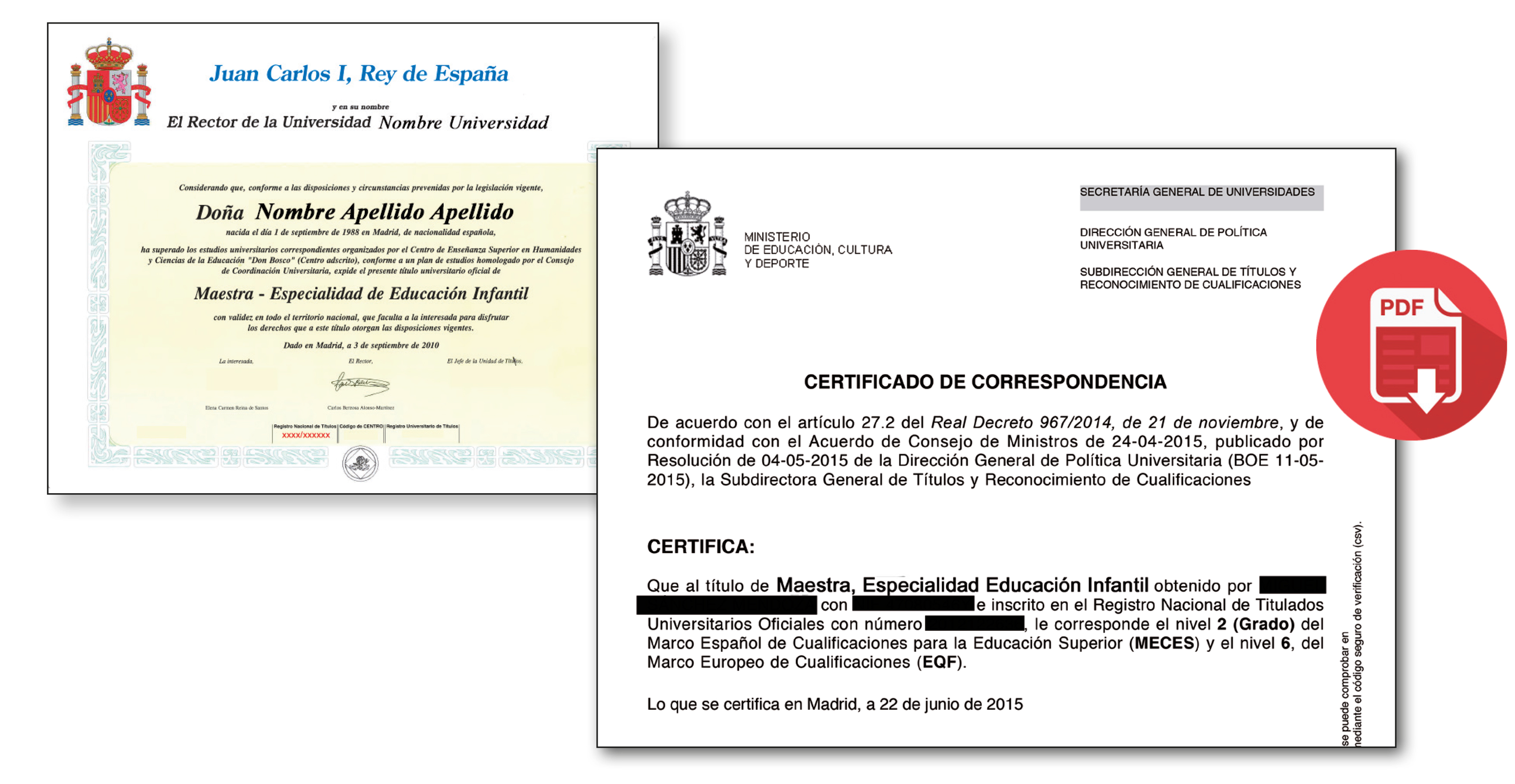 GUÍA. Solicita GRATIS tu Certificado de Correspondencia MECES del Título  Universitario (actualizada) 