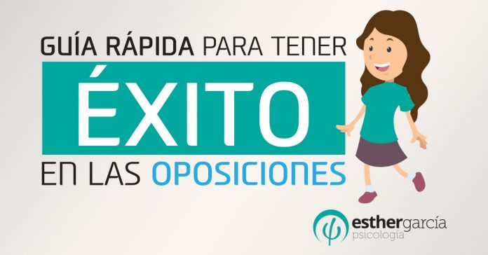 éxito en las oposiciones