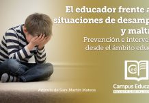 educador desamparo y maltrato