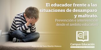educador desamparo y maltrato