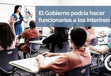 Los docentes interinos podrían llegar a ser funcionarios de carrera