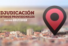 destinos provisionales Curso 2017/2018