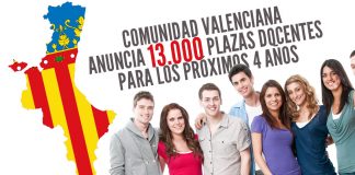 13.000 plazas docentes para los próximos cuatro años
