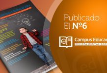Publicado el Nº 6 de Campus Educación Revista Digital Docente revista digital