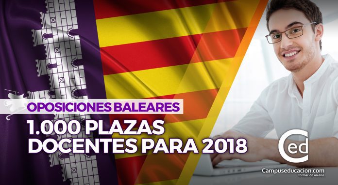 oposiciones baleares 2018 plazas