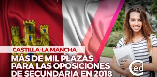 Oposiciones Castilla-La Mancha 2018 Secundaria