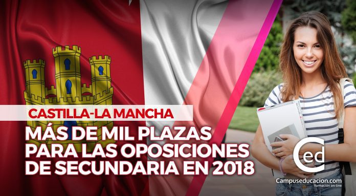 Oposiciones Castilla-La Mancha 2018 Secundaria