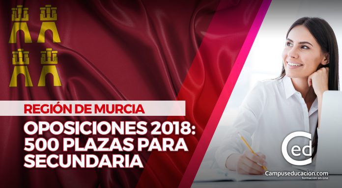 oposiciones murcia 2018 plazas secundaria