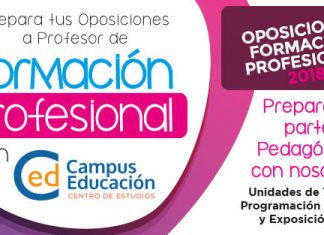 Formación Profesional: Preparación de Oposiciones 2018 formación profesional oposiciones