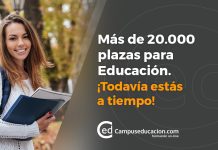 20.000 plazas todavía estás a tiempo