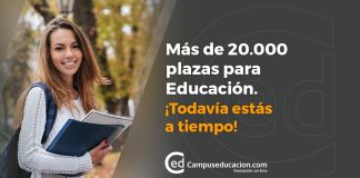 20.000 plazas todavía estás a tiempo