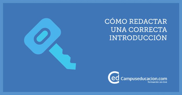 cómo redactar una correcta introducción