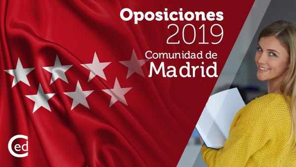 Oposiciones Madrid 2019