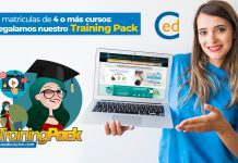 Regalo si te matriculas de 4 o más cursos regalo por 4 o más cursos