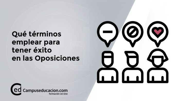 términos éxito oposiciones