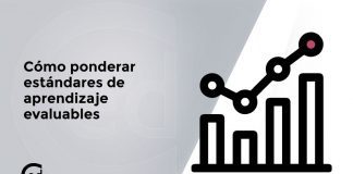 ponderar estándares de aprendizaje
