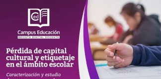 Pérdida del capital cultural y etiquetaje en el ámbito escolar