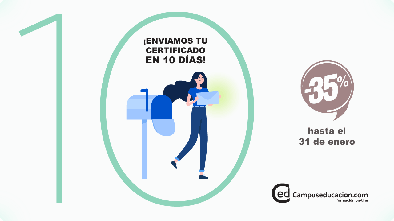 Recibir tu certificado en 10 días