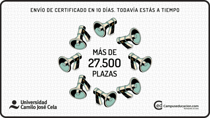 más de 27500 plazas