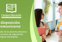 disposición a comunicarse