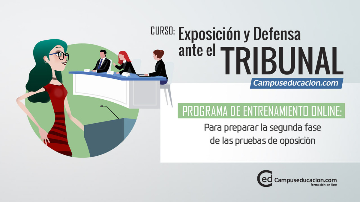 Exposición y Defensa ante el Tribunal