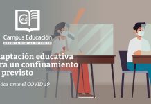 Adaptación educativa para un confinamiento no previsto