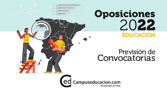 Múltiple Solicitante Infectar Oposiciones 2022: Mapa actualizado de convocatorias- Campuseducacion.com