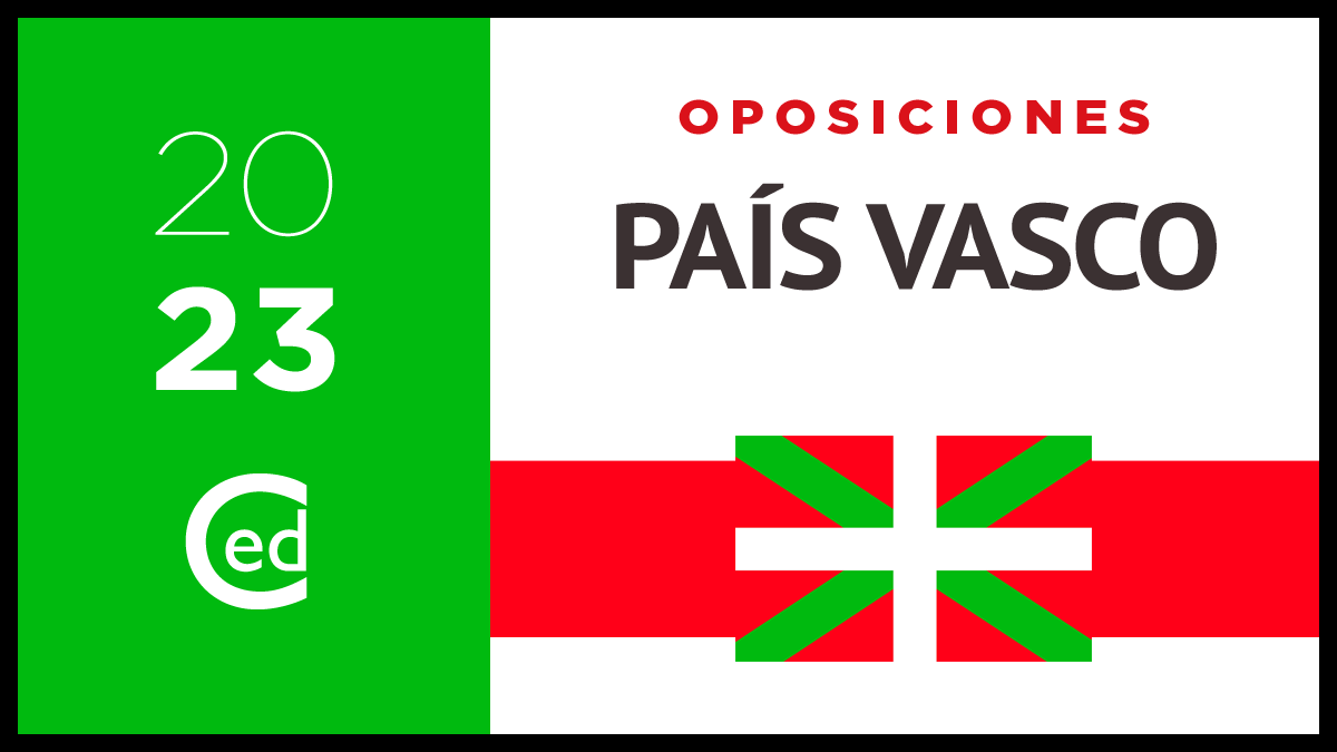 Oposiciones 2023 País Vasco: PUBLICADA CONVOCATORIA