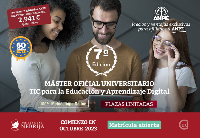 Máster Oficial en TIC para la Educación