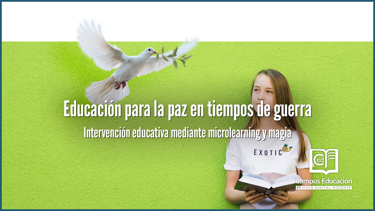Educación para la paz en tiempos de guerra - Campuseducacion.com