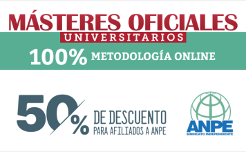 Másteres Oficiales Online comienzan en marzo. 50% descuento
