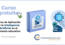 Curso Gratuito: IA en el Contexto Educativo ¡Matricúlate ya!