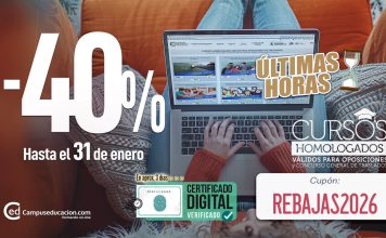 Últimas horas para utilizar el cupón: REBAJAS2026