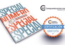 Número especial de Campus Educación Revista Digital Docente con certificación gratuita para autores