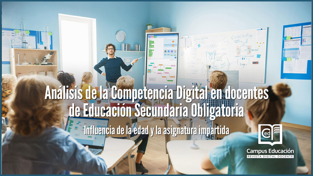 Análisis de la Competencia Digital en docentes de Educación Secundaria Obligatoria