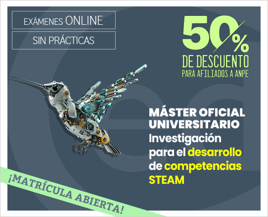 Máster STEAM - Matrícula Abierta