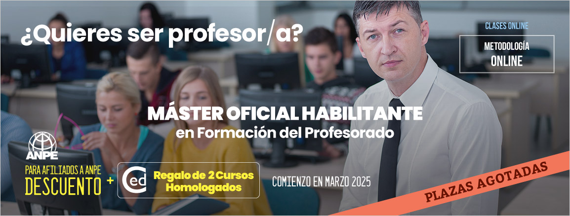Máster Formación del Profesorado - Plazas Agotadas