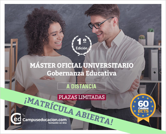 Máster Gobernanza Educativa - Matrícula abierta