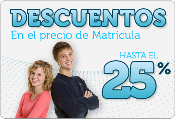 Descuentos en Precio de Matrícula para Opositores y/o Docentes de todas las Especialidades