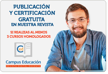 Publicación y Certificación Gratuita en Campus Educación Revista Digital Docente