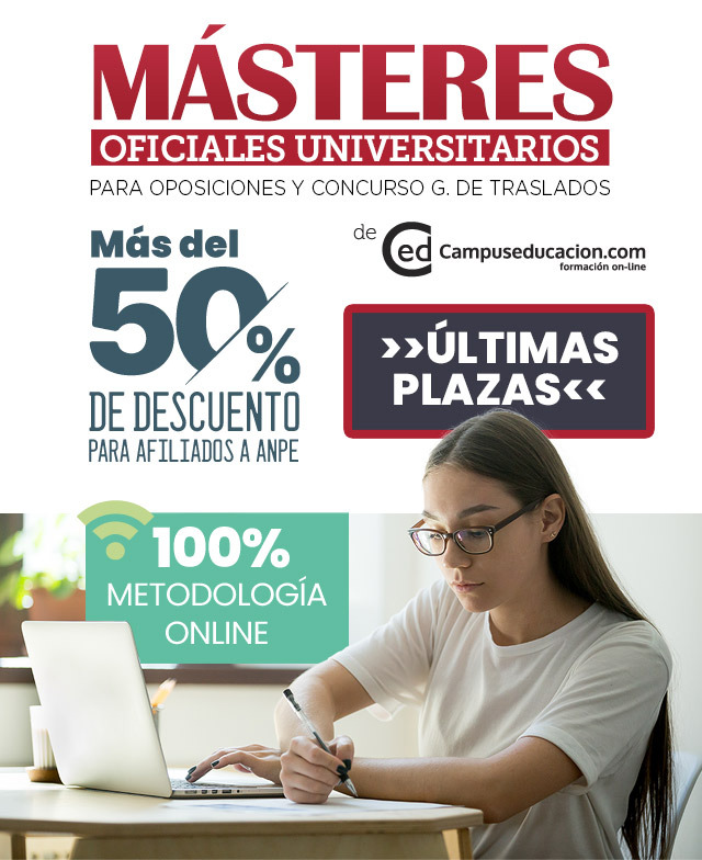 Últimas plazas en másteres oficiales universitarios
