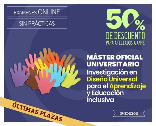 Máster en DUA y Educación Inclusiva de la Universidad Nebrija