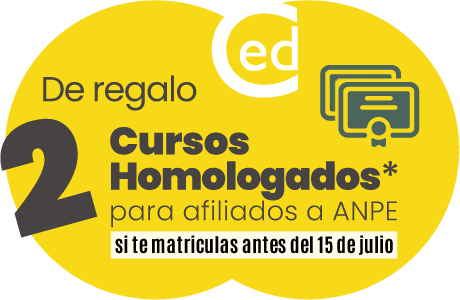 Regalo de 2 Cursos para Afiliados a ANPE